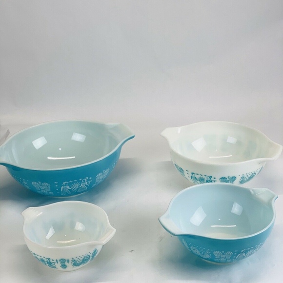 pyrex Other - Pyrex Nice Lot 0f 4 Amish Butter Print Vintage